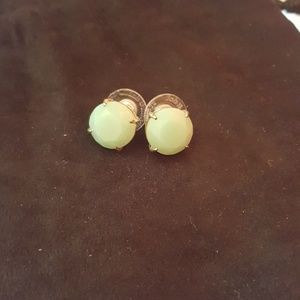 Stella and Dot mint studs